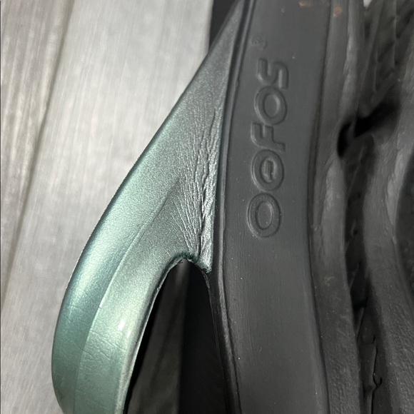 Ocfos Colala woman’s Luxe Thong Sandals /Teal Green/ size 11 - Picture 9 of 11